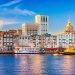 image of the skyline of Savannah, Georgia, one of the best cities to visit in the state